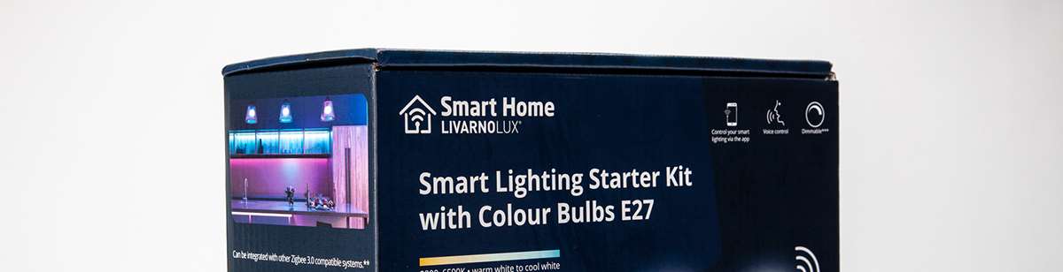 Lidl Smart Lighting Start KIT with colour Bulbs E27 - LivarnoLux/SliverCrest